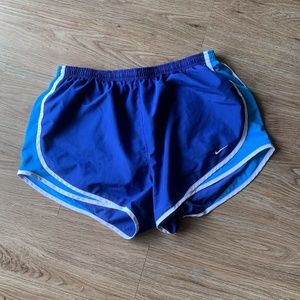 Blue Nike Dry Tempo Shorts